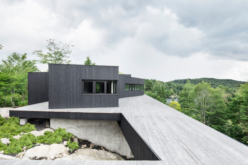 alain carle bases sustainable home overlooking the canadian landscape