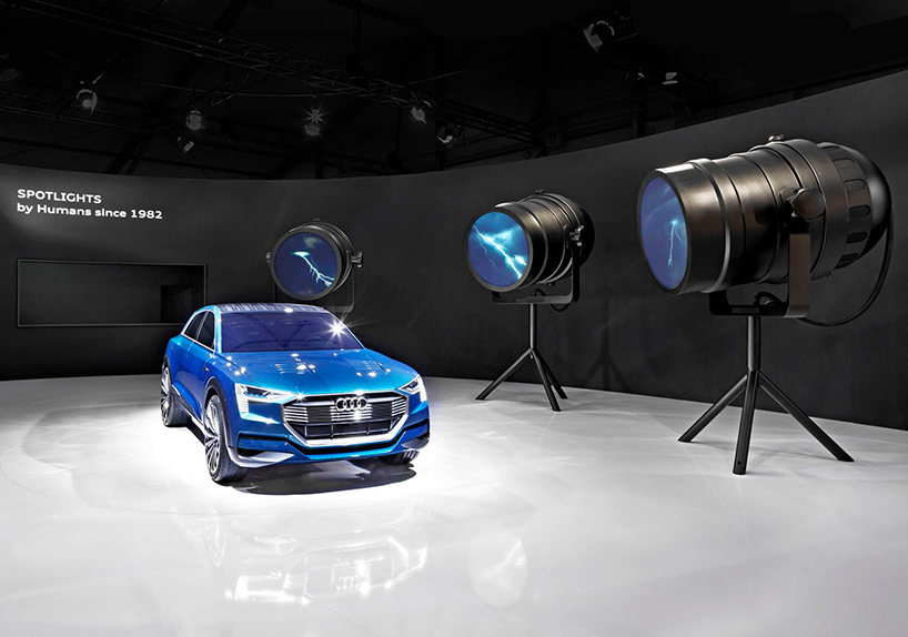 humans since 1982 spotlights the AUDI e-tron quattro concept at design miami/
