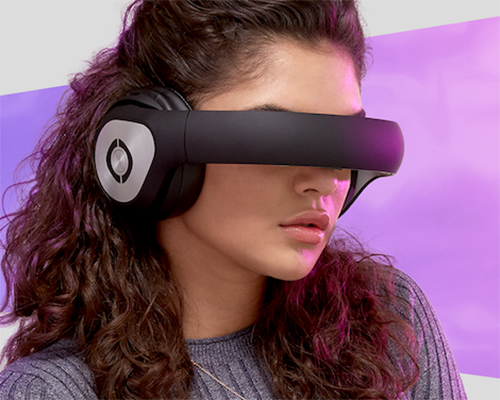 escape traditional home theater setups with avegant’s head-mounted glyph media player
