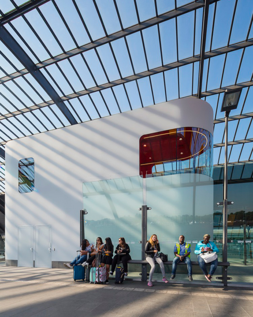 benthem crouwel architects bus station amsterdam centraal the netherlands designboom