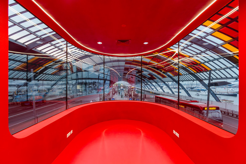 benthem crouwel architects bus station amsterdam centraal the netherlands designboom