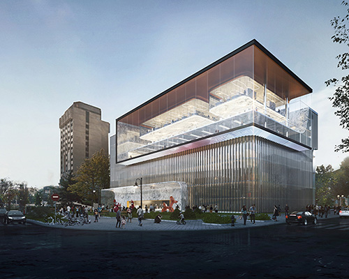 cưng architects proposes transparent structure for varna library comp.