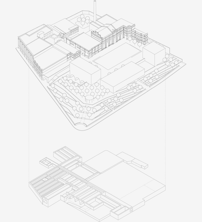 david chipperfield architects botzow brewery berlin designboom