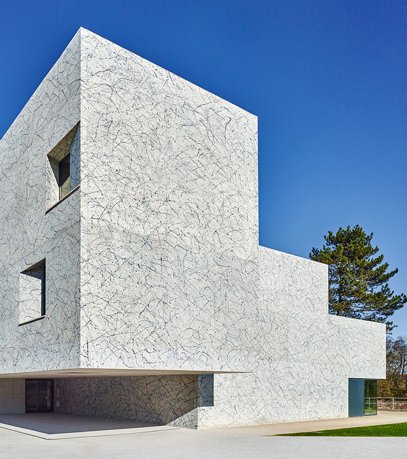 dominique coulon's conservatoire of music in belfort features patterned façades