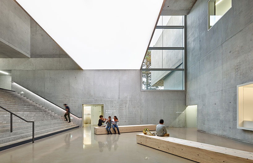 dominique coulon's conservatoire of music in belfort features patterned façades