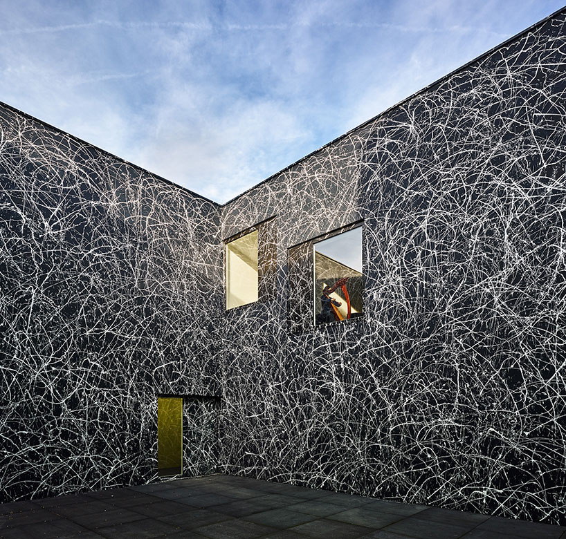 dominique coulon's conservatoire of music in belfort features patterned façades