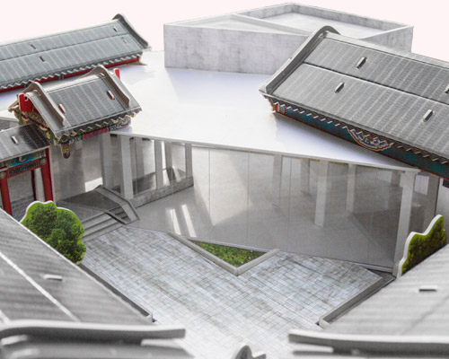 people's architecture office propose to adapt beijing hutong into cultural arts center