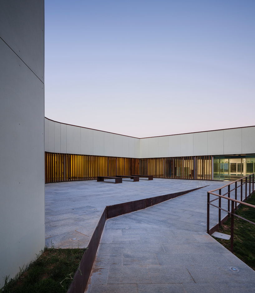 indoor swimming pool in seville by fernando suarez corchete