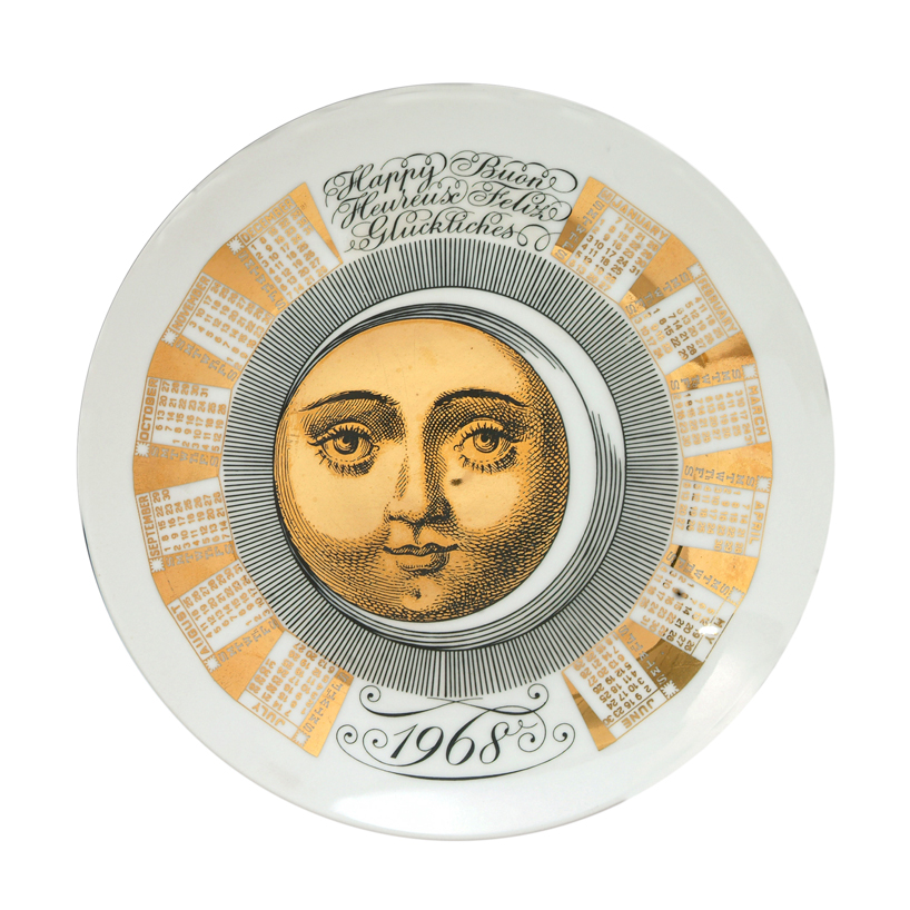 fornasetti calendar plate 2016 is dedicated to piero fornasetti's