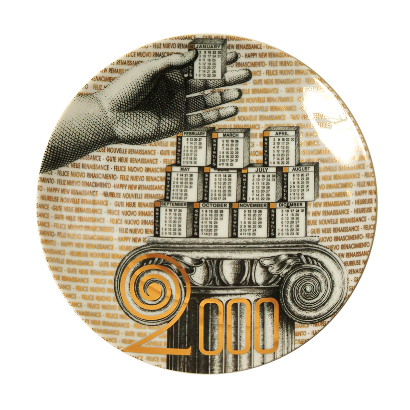 fornasetti calendar plate 2016 is dedicated to piero fornasetti's