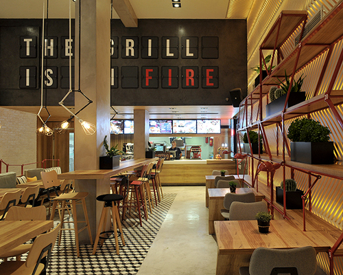 lantavos projects renovates fast food restaurant in athens