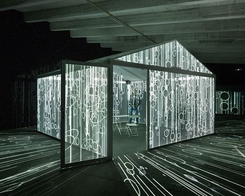 leigh sachwitz's installation invites users to experience a storm