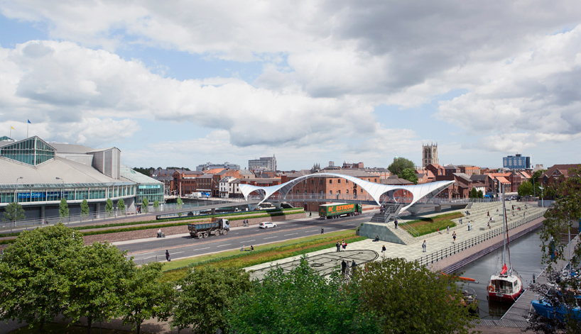 mcdowell and benedetti princes quay bridge hull designboom