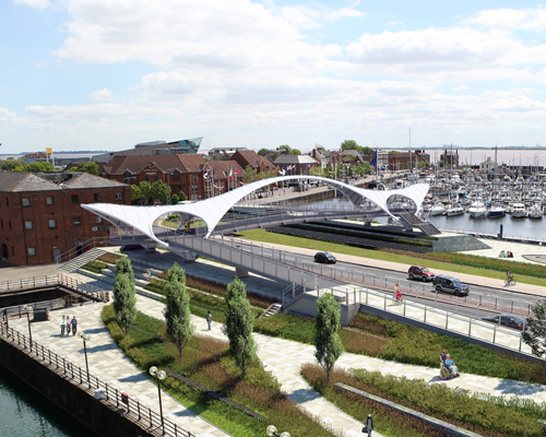 hull approves princes quay bridge, designed by mcdowell+benedetti