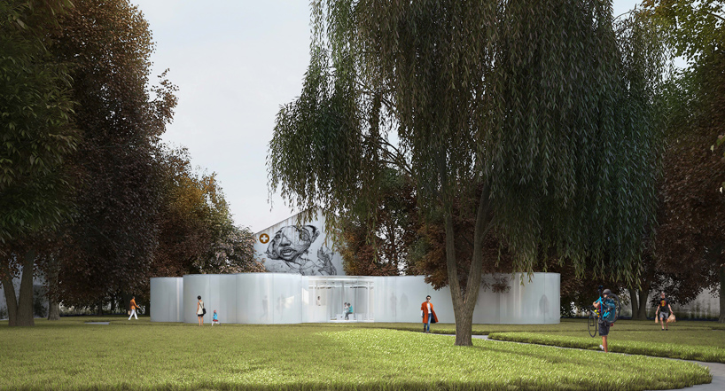 nima nian behdad heydari cancer care center krakow oxygen home competition designboom
