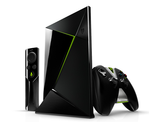 rule the living room with NVIDIA® SHIELD™ 4K entertainment and apps-powered by android TV