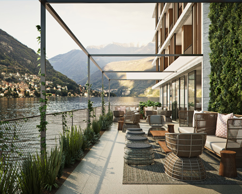 patricia urquiola designs luxury 'il sereno' hotel on the shores of lake como