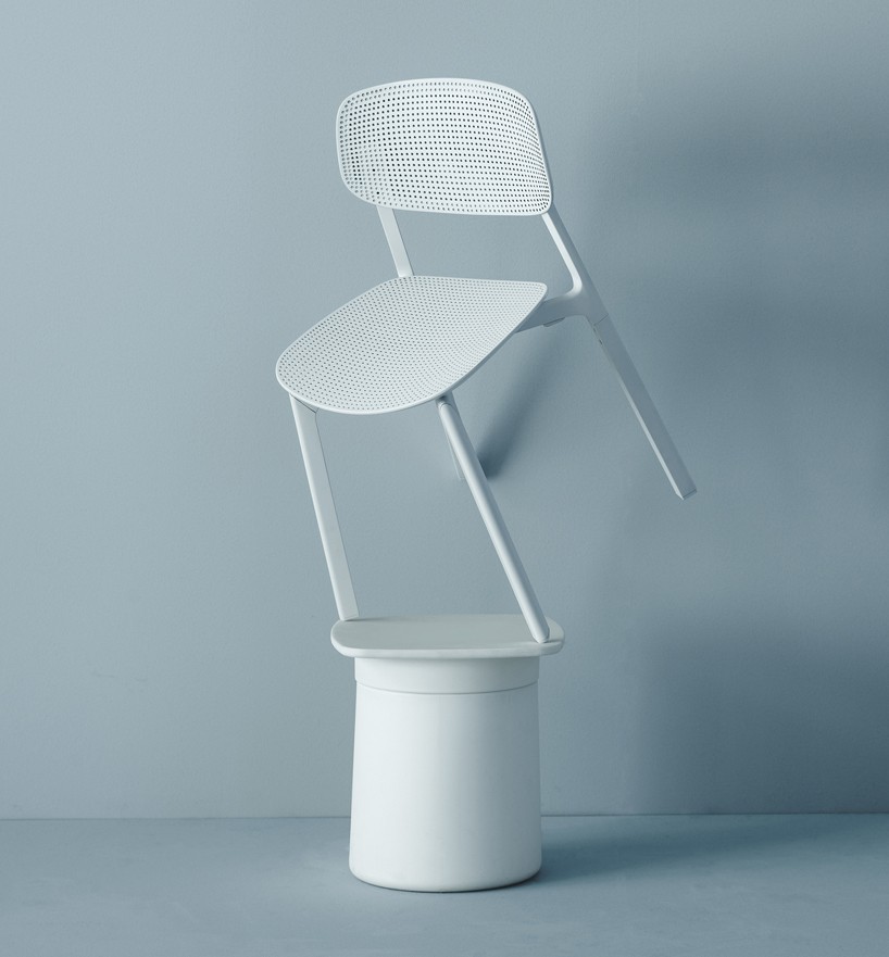 patrick norguet designs colander chair for kristalia