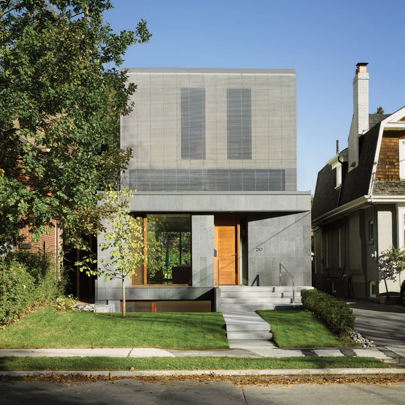 paul raff studio counterpoint house toronto canada designboom