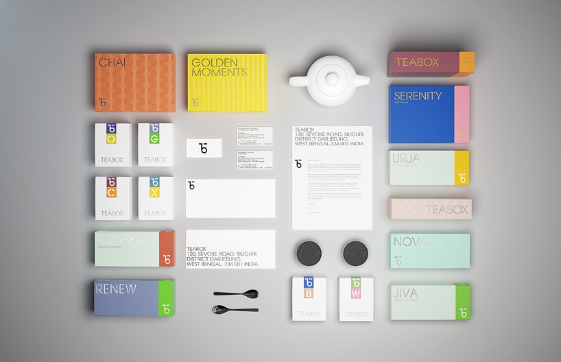pentagram gives indian tea company a vibrant new identity