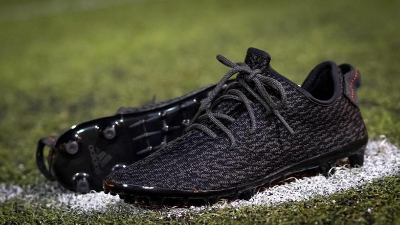 red ribbon recon remodels kanye west's yeezys to create rare pair of  football boots