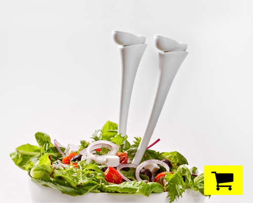 mix up your salad with jumpin’ jack servers by SOHO designshop