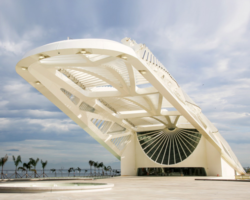 santiago calatrava's museum of tomorrow set to open in rio de janeiro