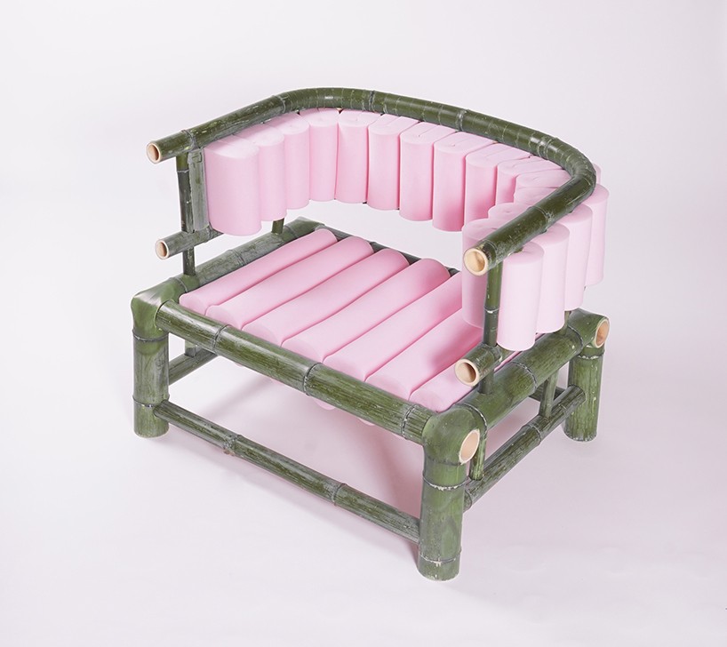 tadeas podracky brings traditional chinese bamboo chair into a contemporary context