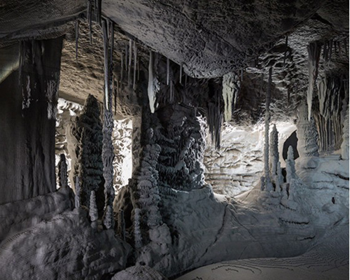grotto installation by thomas demand at fondazione prada