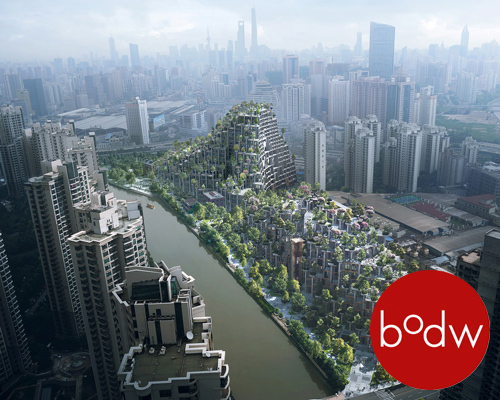 vast shanghai development by heatherwick studio conceived as a piece of urban topography