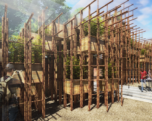 vo trong nghia to build bamboo pavilion for SCAF's fugitive structures series