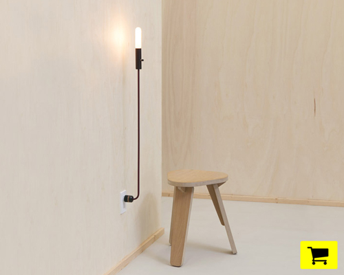 WALD HI·LO strips the wall lamp to its most basic form