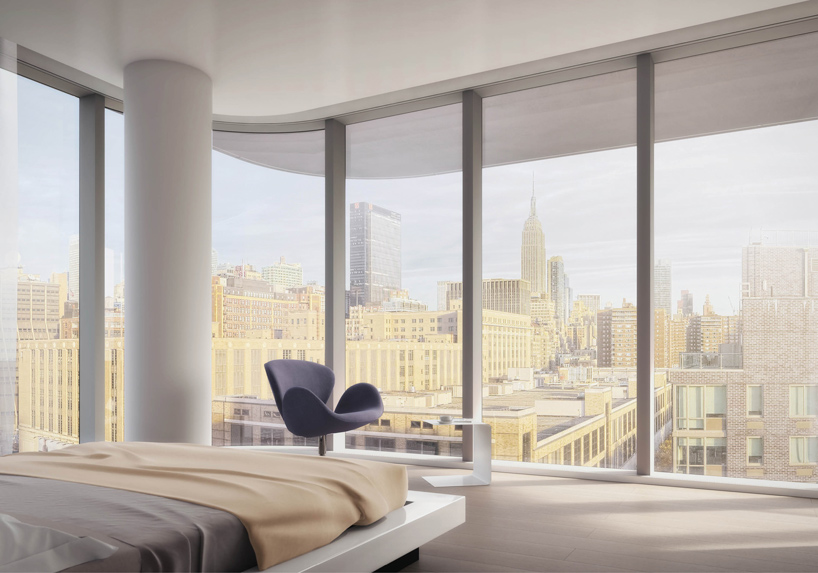 zaha hadid 520 west 28th chelsea condos new york high line designboom