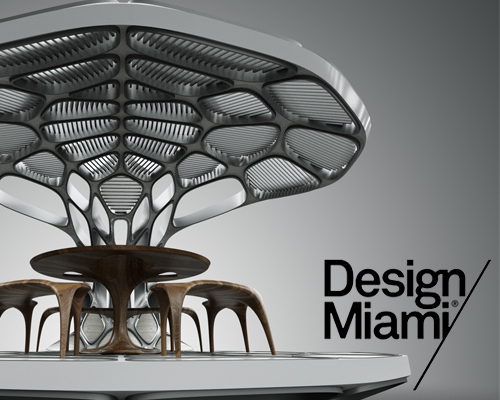 zaha hadid launches prefabricated dining pavilion at design miami/