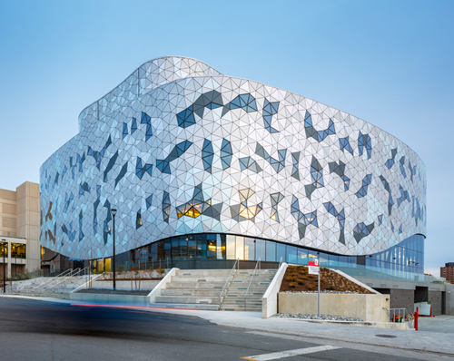 ZAS clads engineering campus at york university with tessellated algorithm-based façade
