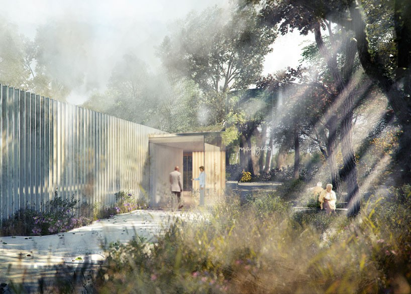 AL_A's garden oasis maggie's centre in southampton granted planning permission