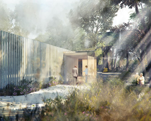 AL_A's garden oasis maggie's centre in southampton granted planning permission