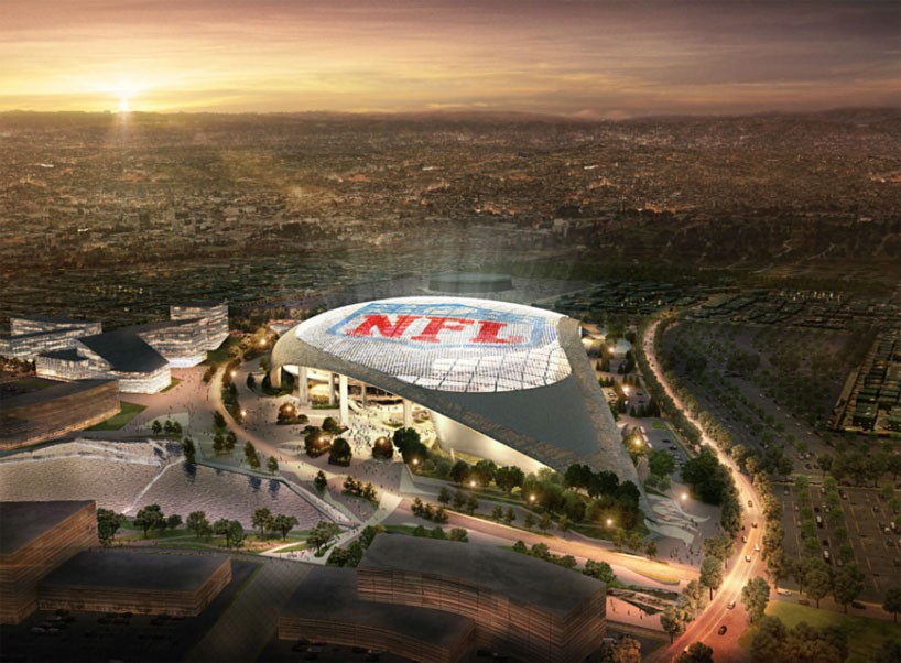 NFL announces vast new stadium in LA topped with 19 acre roof