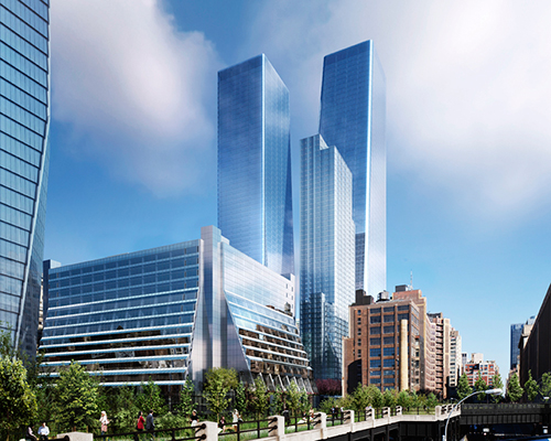 SOM's manhattan west mixed-use project symbolizes renewal of NYC's underdeveloped far west side