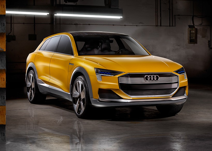 AUDI explores hydrogen fuel cells with h-tron quattro concept at NAIAS 2016