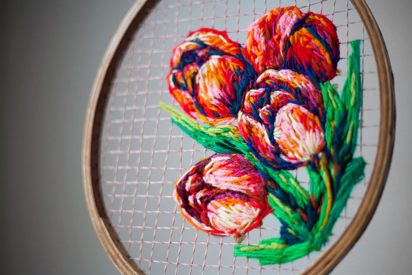 danielle-clough-embroidered-tennis-rackets-designboom-04