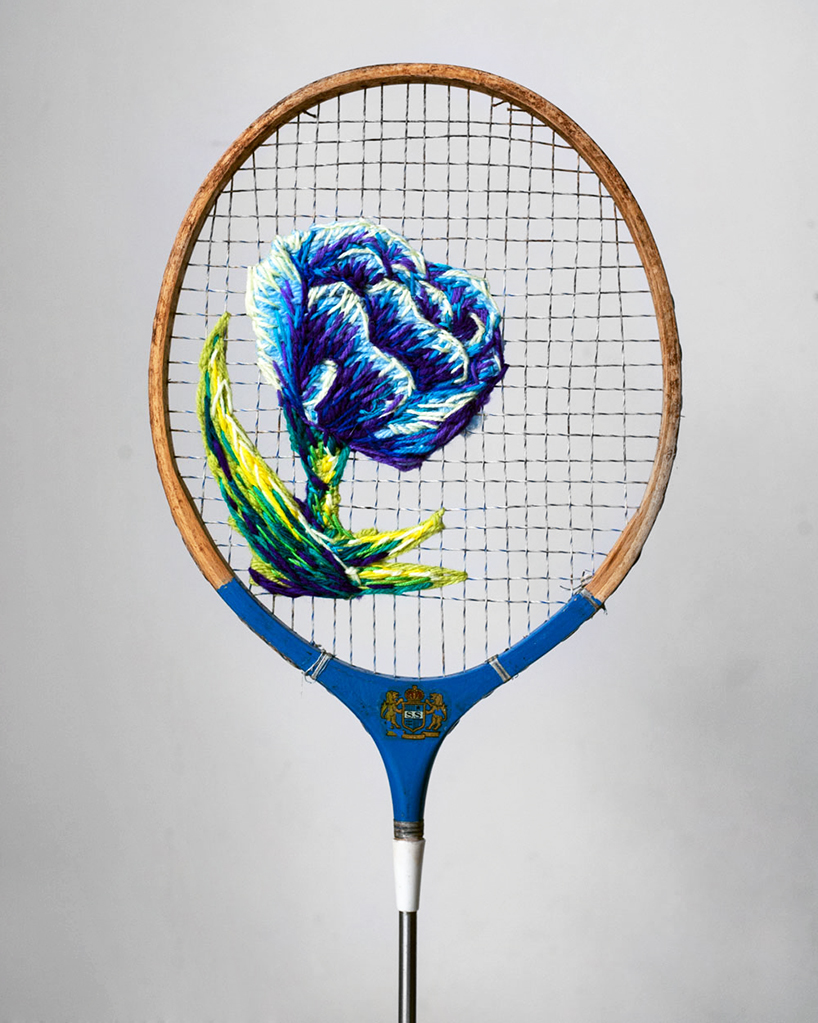danielle-clough-embroidered-tennis-rackets-designboom-05
