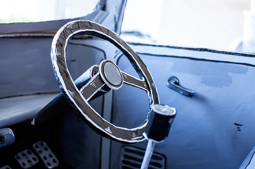 dosshaus-cardboard-car-1960-austin-mini-cooper-designboom-13