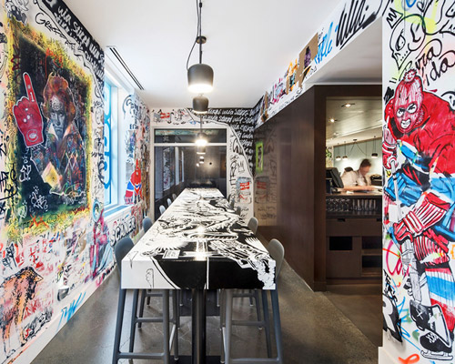 food & art intersect in W montréal's être avec toi restaurant