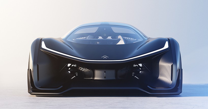 faraday future unveils FFZERO1 concept car at CES 2016