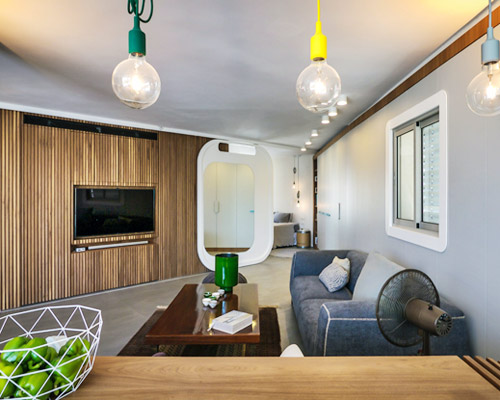 hila hollander solves geometrically challenging home in tel aviv