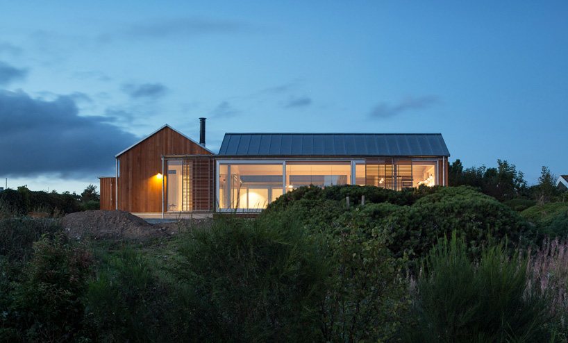 four mini units constitute house at mols hills by lenschow & pihlmann