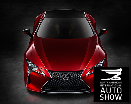 LC 500 showcases future design direction of LEXUS at NAIAS 2016