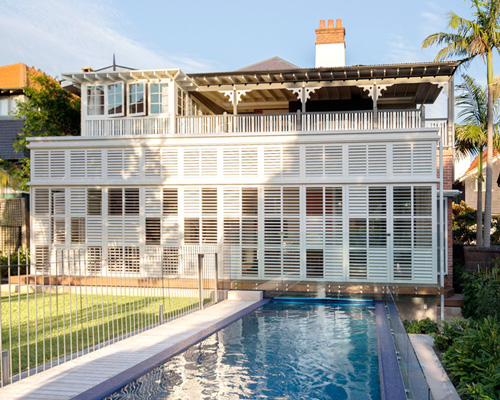 luigi rosselli reinvents sydney heritage house with retractable veranda