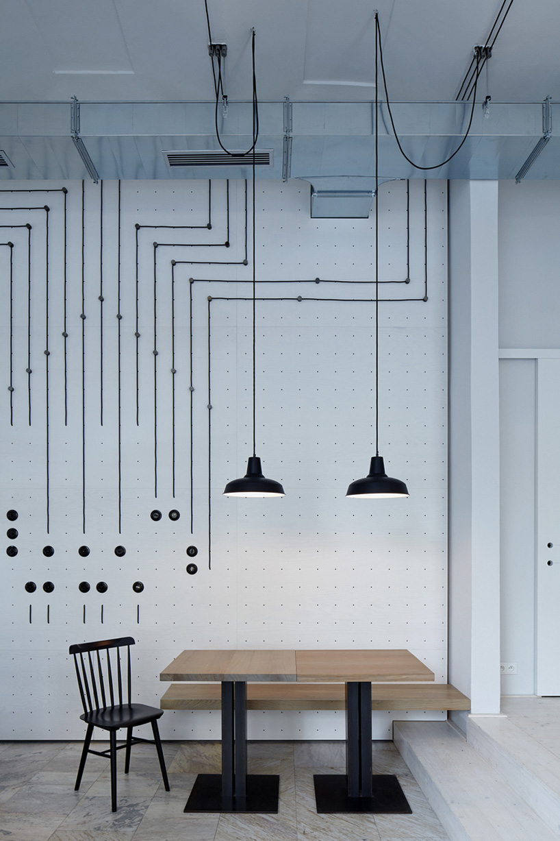 proti proudu bistro in prague by mimosa architekti designboom